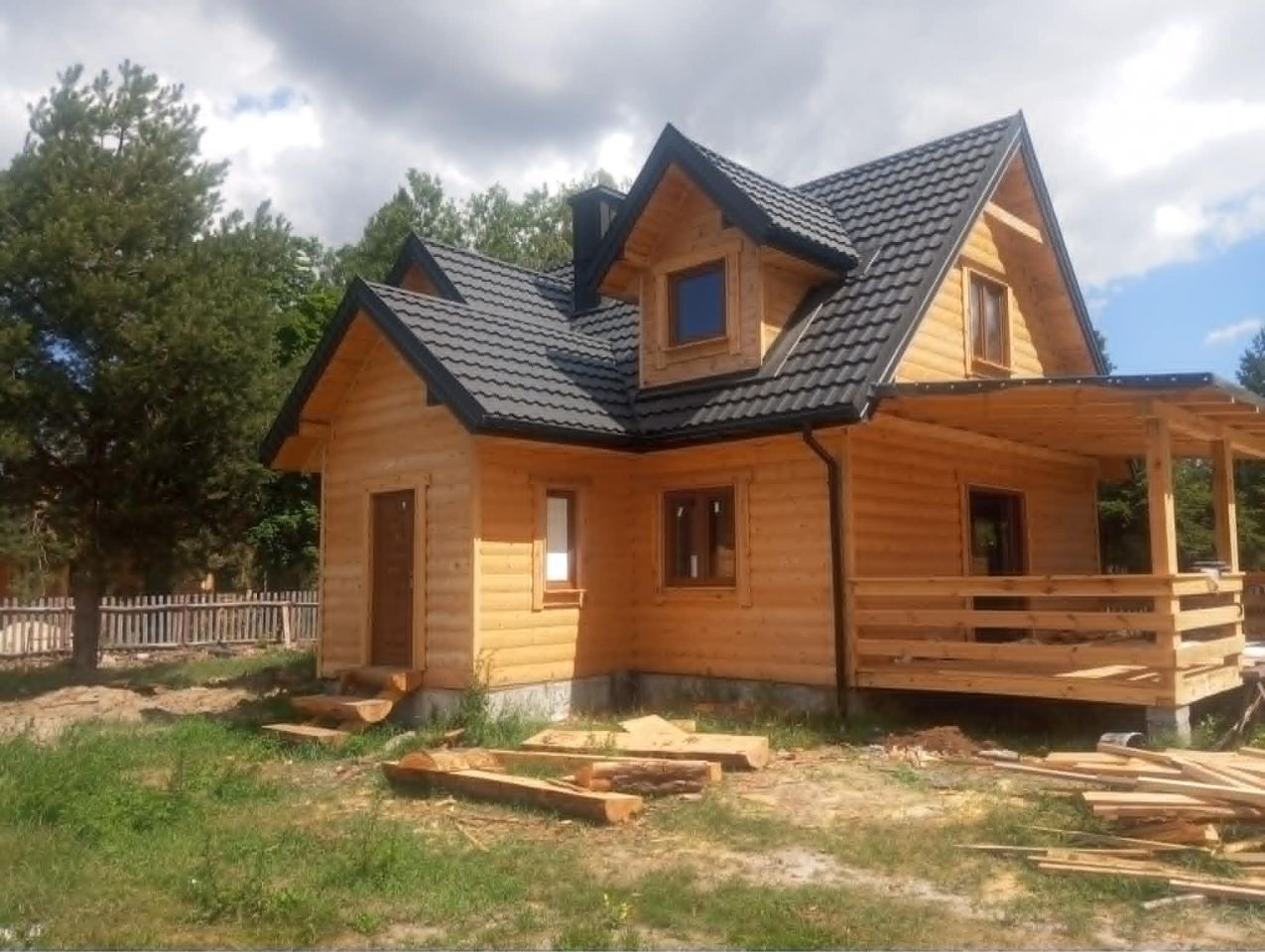 Grębki Dom wolnostojący do wykończenia - 150 m²