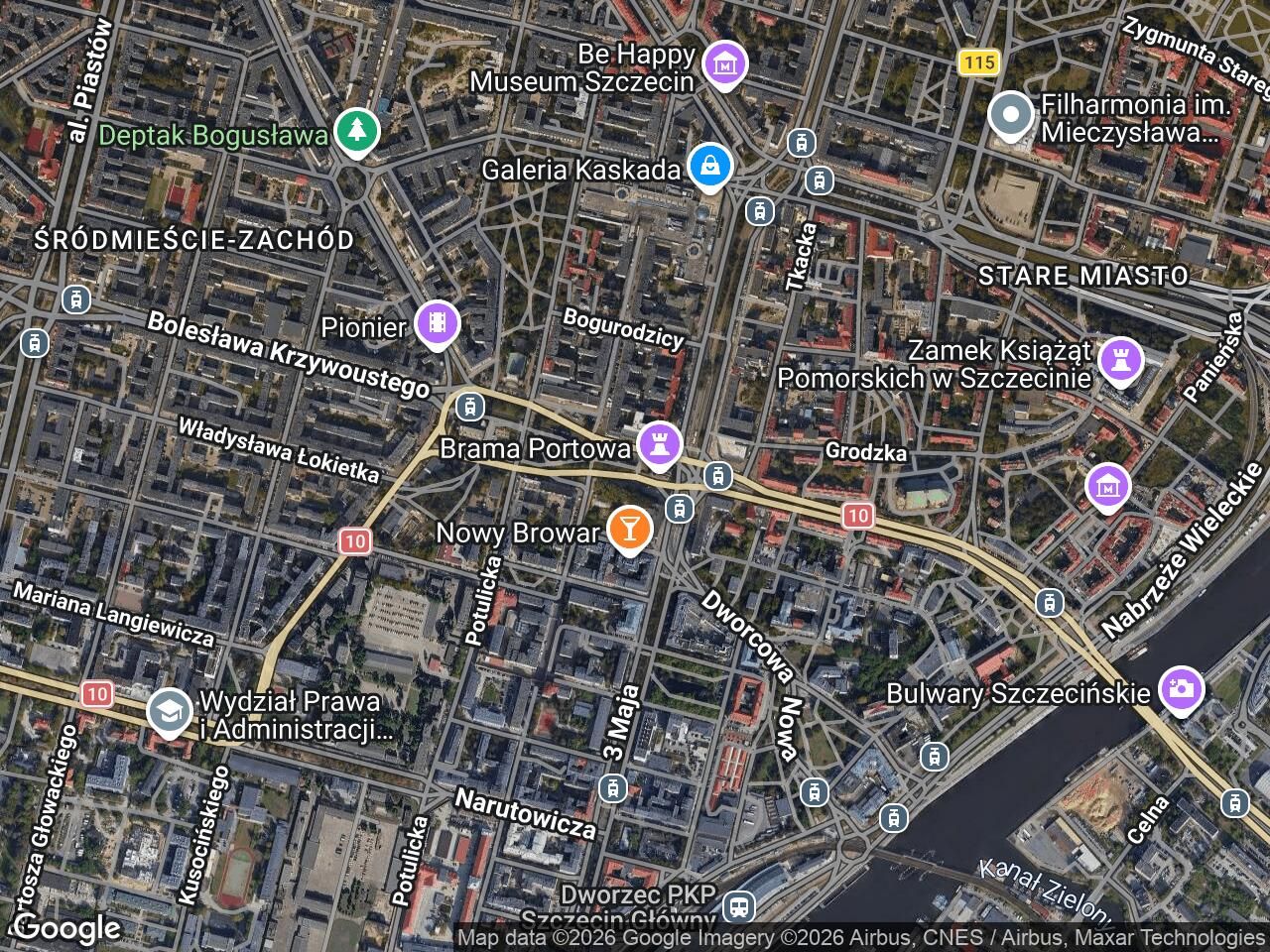 Mieszkanie 3-pokojowe Szczecin Centrum, pl. Brama Portowa. Zdjęcie 1