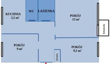 Mieszkanie 3-pokojowe Opole Lubelskie, ul. Puławska