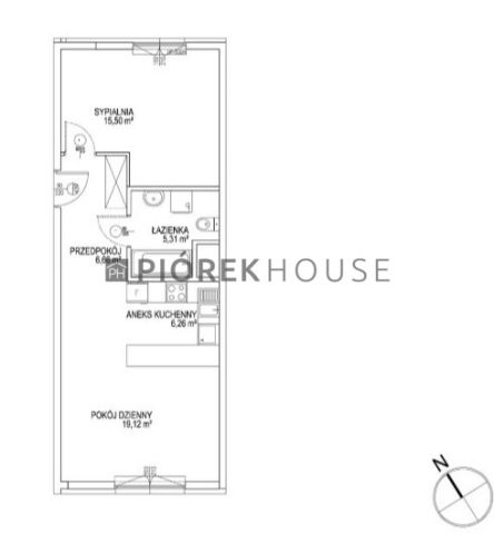 Mieszkanie 2-pokojowe Warszawa Żoliborz, ul. Jasnodworska. Zdjęcie 9
