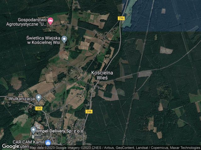 Działka budowlana Kościelna Wieś. Zdjęcie 1