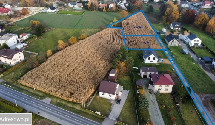 Działka rolno-budowlana Góra, ul. Topolowa