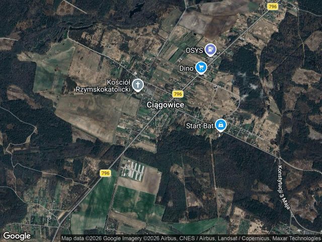 Działka budowlana Ciągowice, ul. 1 Maja. Zdjęcie 8