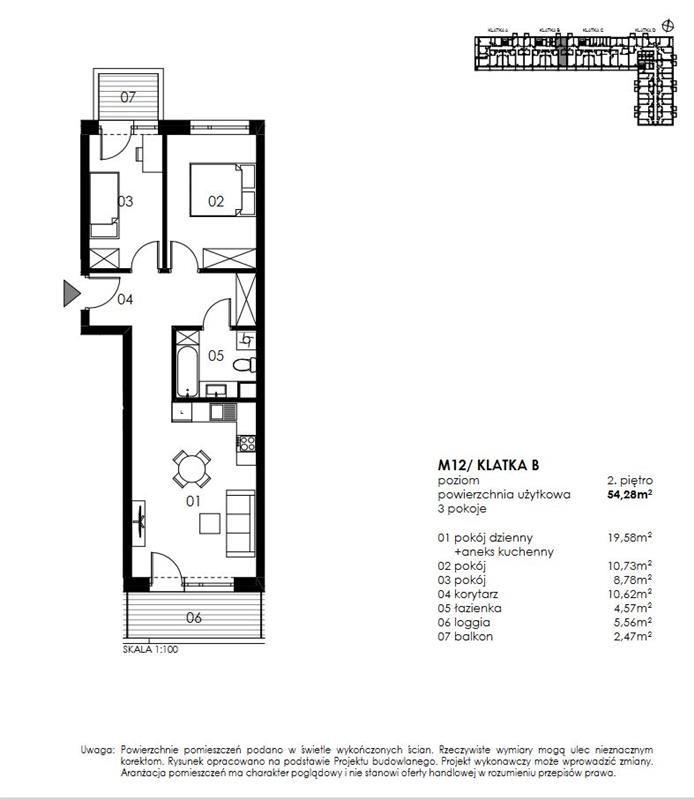 Mieszkanie 3-pokojowe Koszalin, ul. Wenedów. Zdjęcie 6