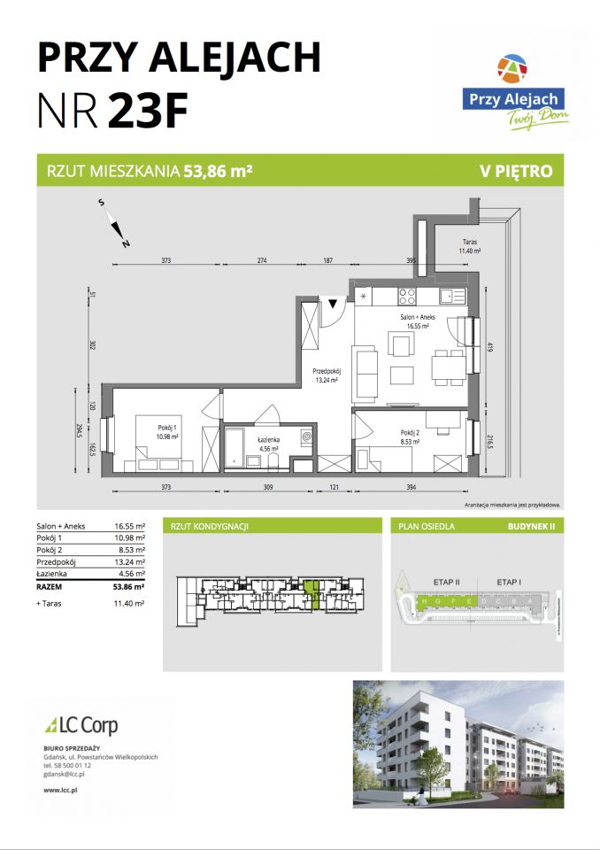 Mieszkanie 3-pokojowe Gdańsk Zaspa, ul. Powstańców Wielkopolskich. Zdjęcie 6