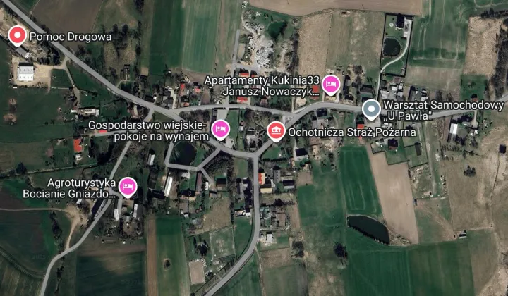 Działka rolna Kukinia