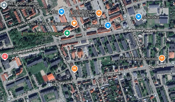 Garaż/miejsce parkingowe Ostróda, ul. Przedszkolna