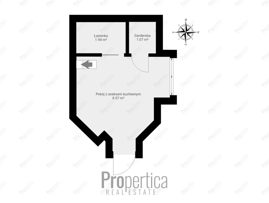 Mieszkanie 1-pokojowe Warszawa, ul. Mikołaja Kopernika. Zdjęcie 16