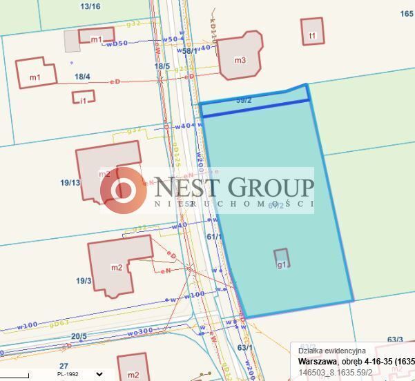 Działka Warszawa Białołęka, ul. Ostródzka. Zdjęcie 5