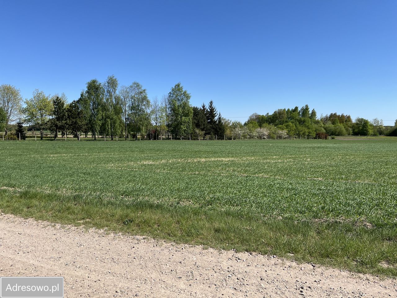 Działka budowlana Woskrzenice Małe
