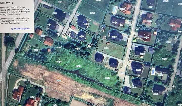 Działka budowlana Krzeszowice Czatkowice Górne, ul. Tęczowa