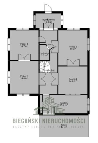 dom wolnostojący, 5 pokoi Łęczna, ul. Rynek III. Zdjęcie 18