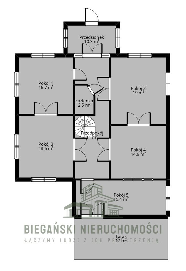 dom wolnostojący, 5 pokoi Łęczna, ul. Rynek III. Zdjęcie 18