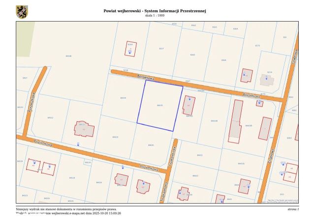 Działka budowlana Luzino, ul. Borówkowa. Zdjęcie 20