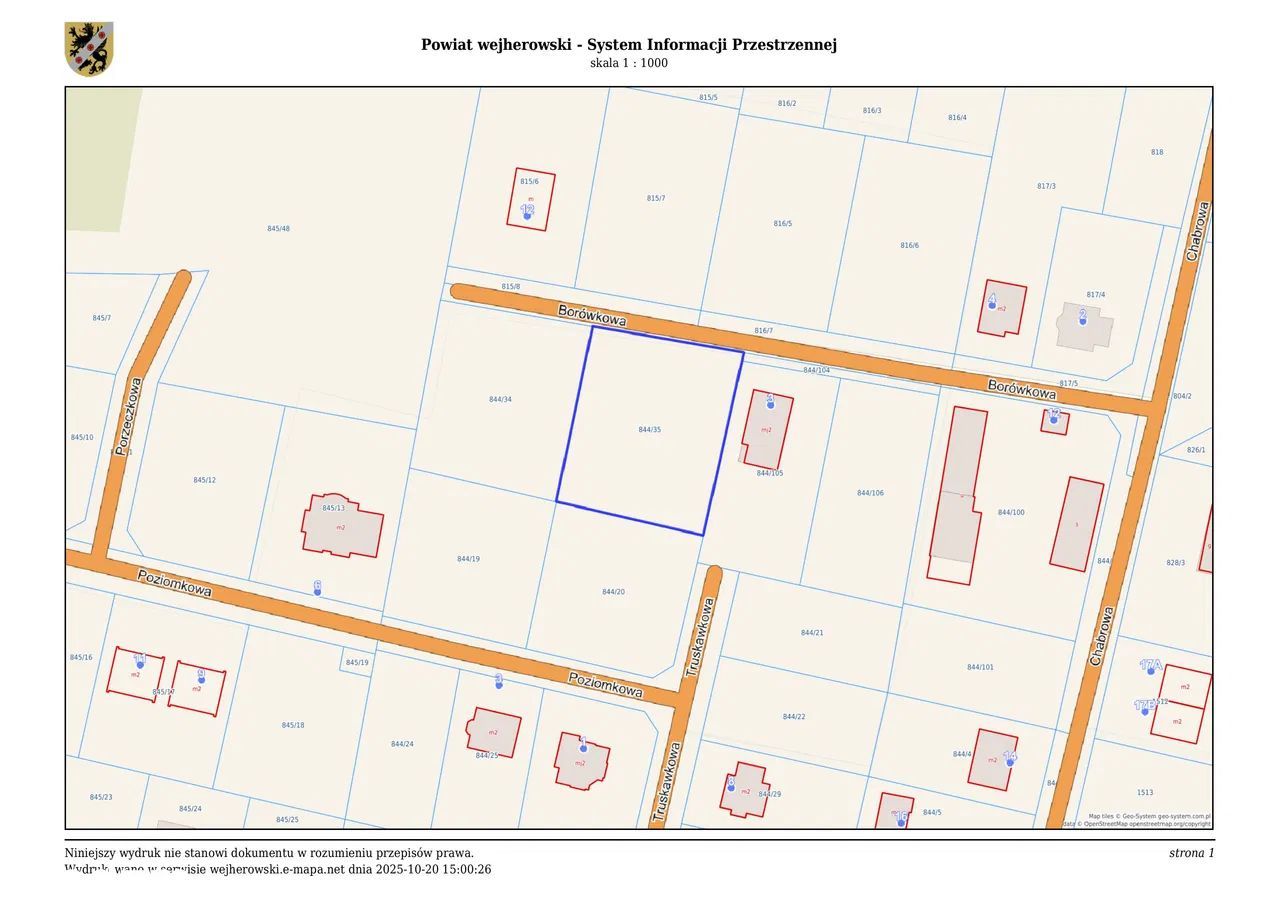 Działka budowlana Luzino, ul. Borówkowa. Zdjęcie 20