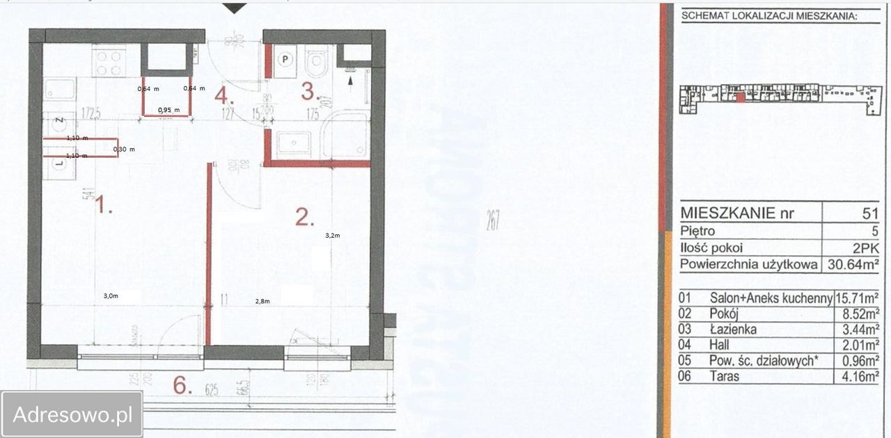 Mieszkanie 2-pokojowe Warszawa Tarchomin, ul. Pałuków. Zdjęcie 9