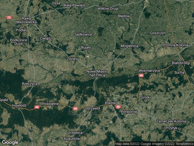 Działka rekreacyjna Nowe Miasto nad Pilicą. Zdjęcie 1