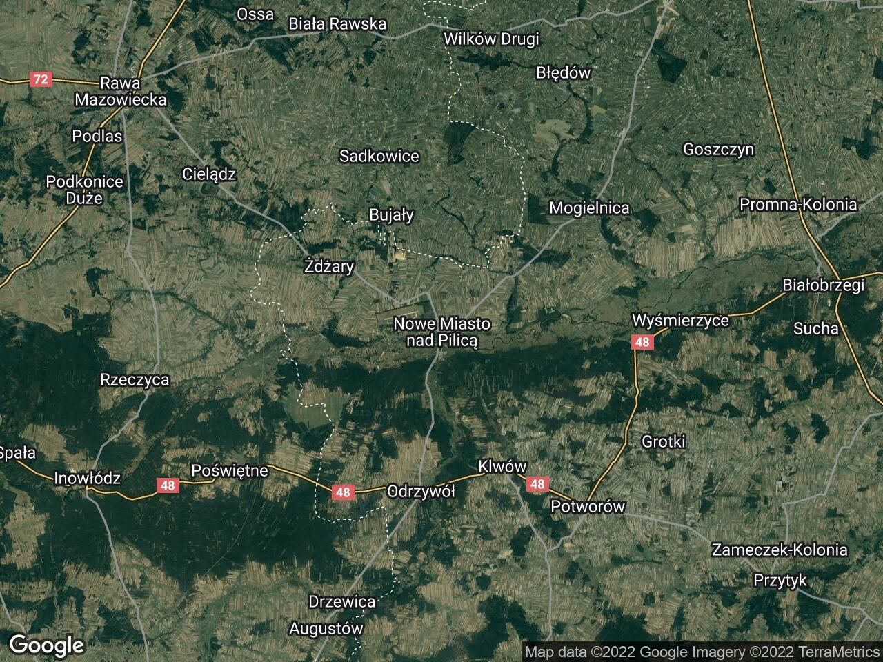 Działka rekreacyjna Nowe Miasto nad Pilicą. Zdjęcie 1