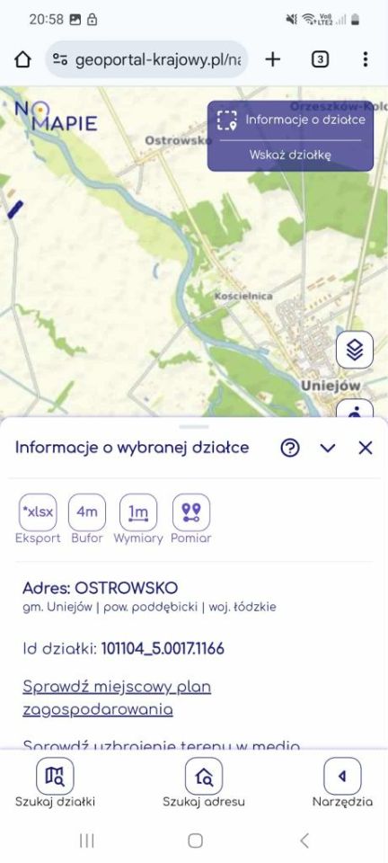 Działka rolno-budowlana Ostrowsko. Zdjęcie 5