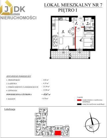 Mieszkanie 2-pokojowe Sochaczew, ul. Kochanowskiego. Zdjęcie 12