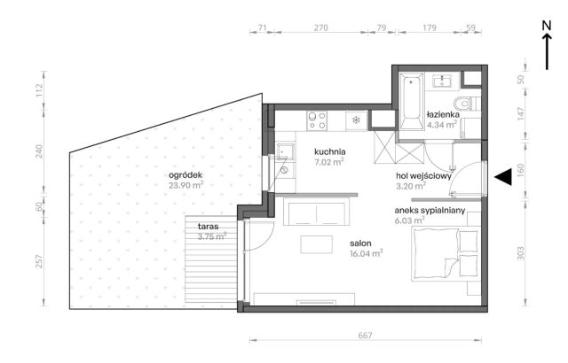 Mieszkanie 1-pokojowe Warszawa Praga-Południe, ul. Podskarbińska. Zdjęcie 7