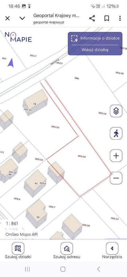 Działka budowlana Kicin, ul. Okrężna. Zdjęcie 3