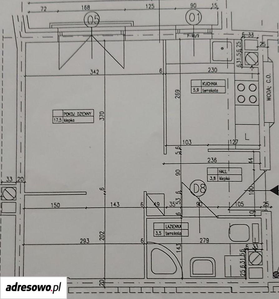 Mieszkanie 1-pokojowe Warszawa Ursynów, ul. Braci Wagów. Zdjęcie 8