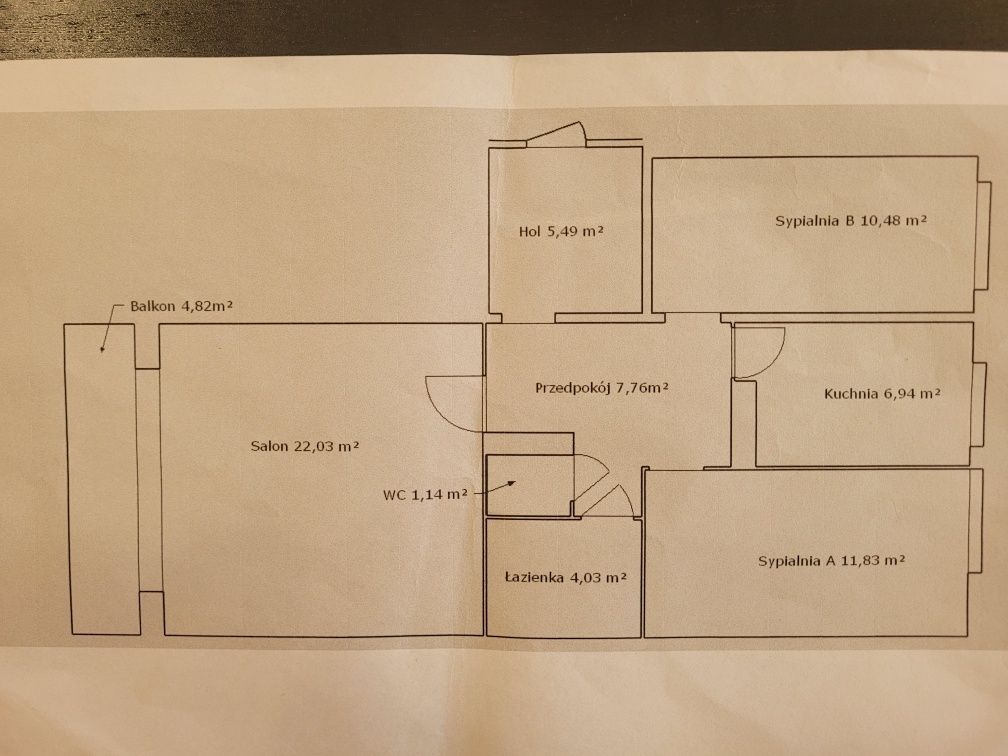 Mieszkanie 3-pokojowe Szczecin Gumieńce, ul. Hrubieszowska. Zdjęcie 2