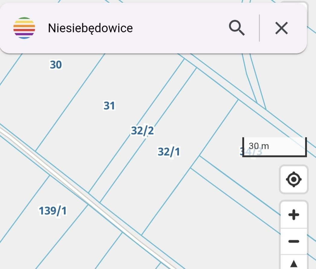 Działka rolna Niesiebędowice