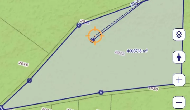 Działka leśna Ogrodniczki