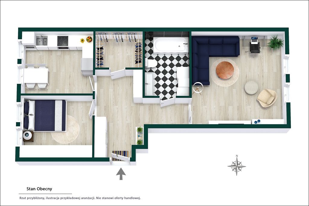 Mieszkanie 2-pokojowe Piaseczno, ul. Albatrosów. Zdjęcie 35