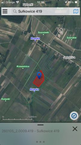 Działka rolna Sułkowice. Zdjęcie 1