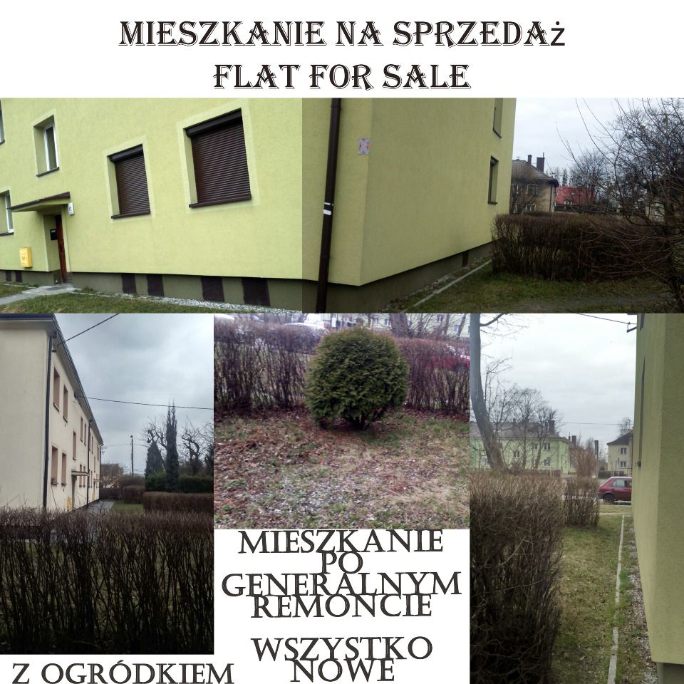 Mieszkanie 2-pokojowe Gliwice Trynek
