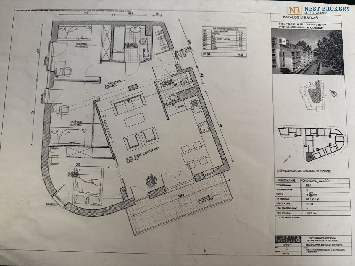 Mieszkanie 4-pokojowe Kraków Prokocim, ul. Górników. Zdjęcie 21