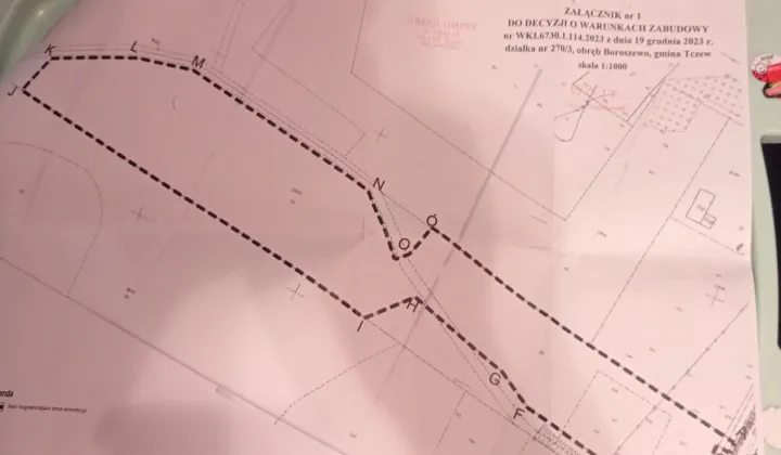 Działka rolna Boroszewo