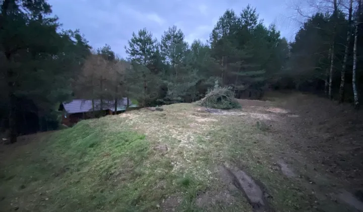 Działka rekreacyjna Kiełpiny