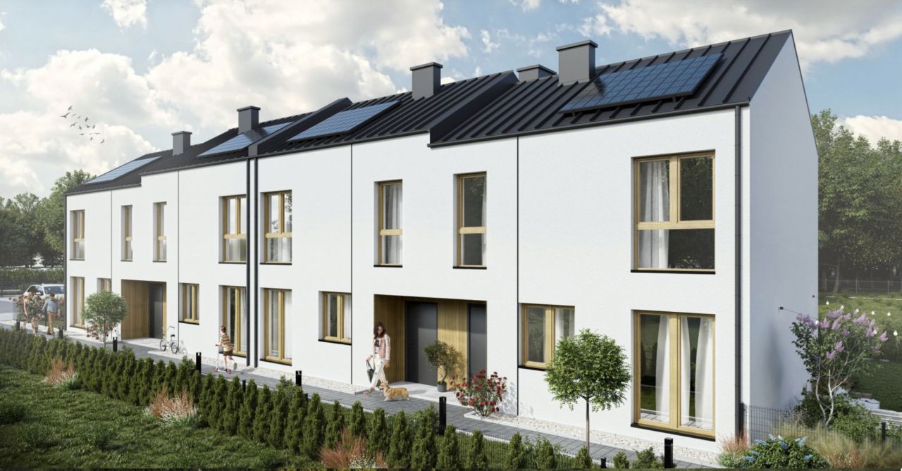 bliźniak, 4 pokoje Łazy