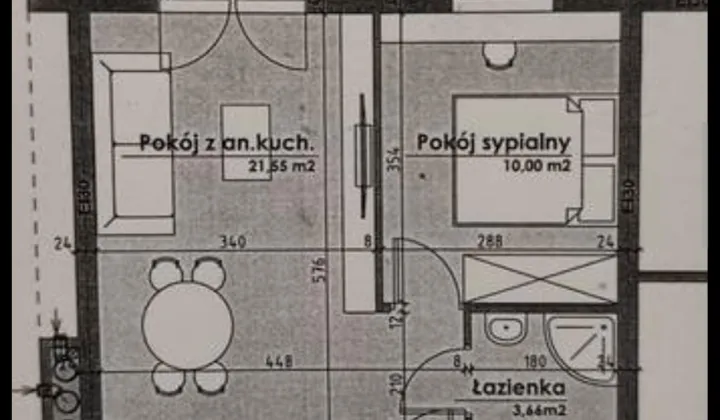 Mieszkanie 2-pokojowe Płock Podolszyce, ul. Graniczna