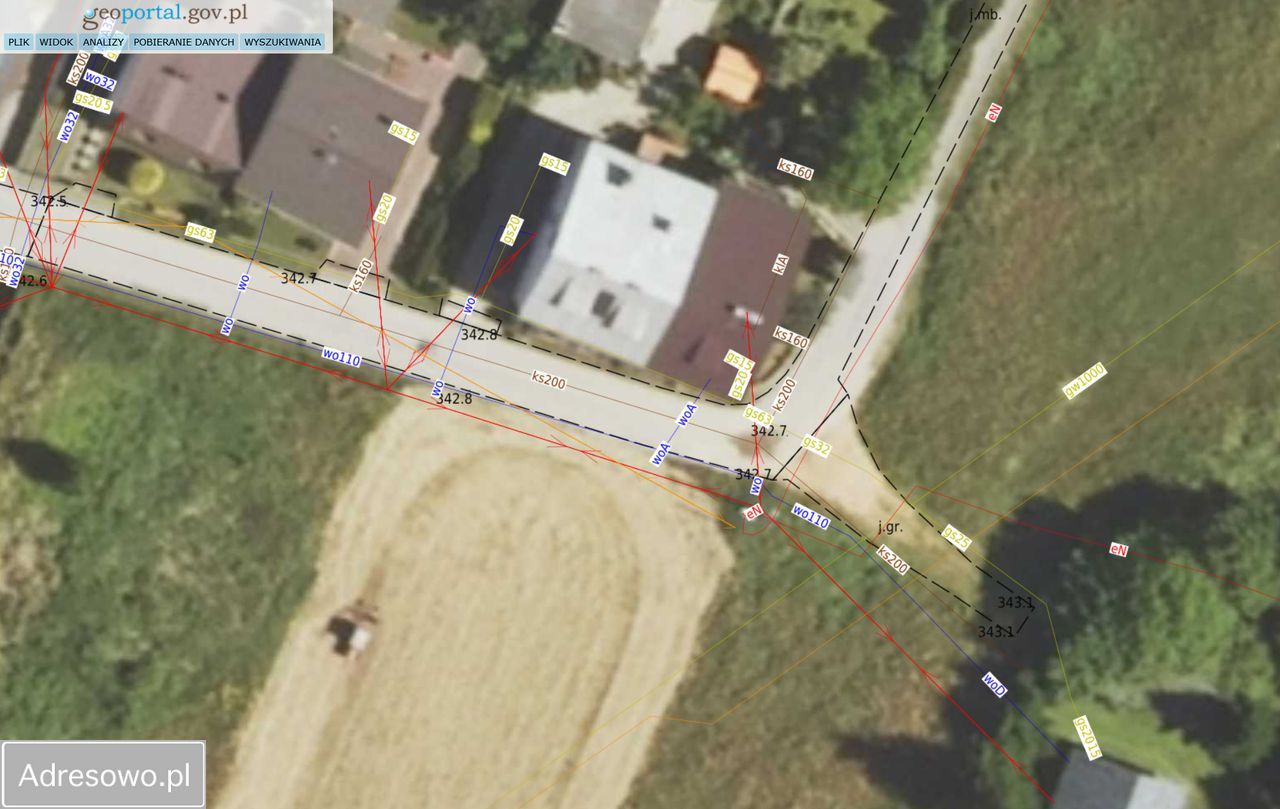 Działka rolno-budowlana Ujków Nowy, ul. Górna. Zdjęcie 3