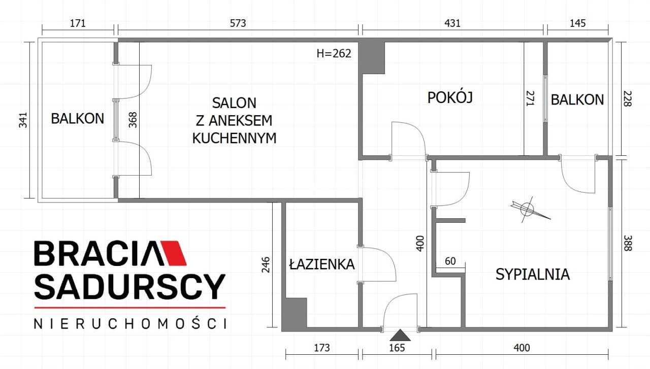 Mieszkanie 3-pokojowe Kraków Podgórze, ul. Przewóz. Zdjęcie 14