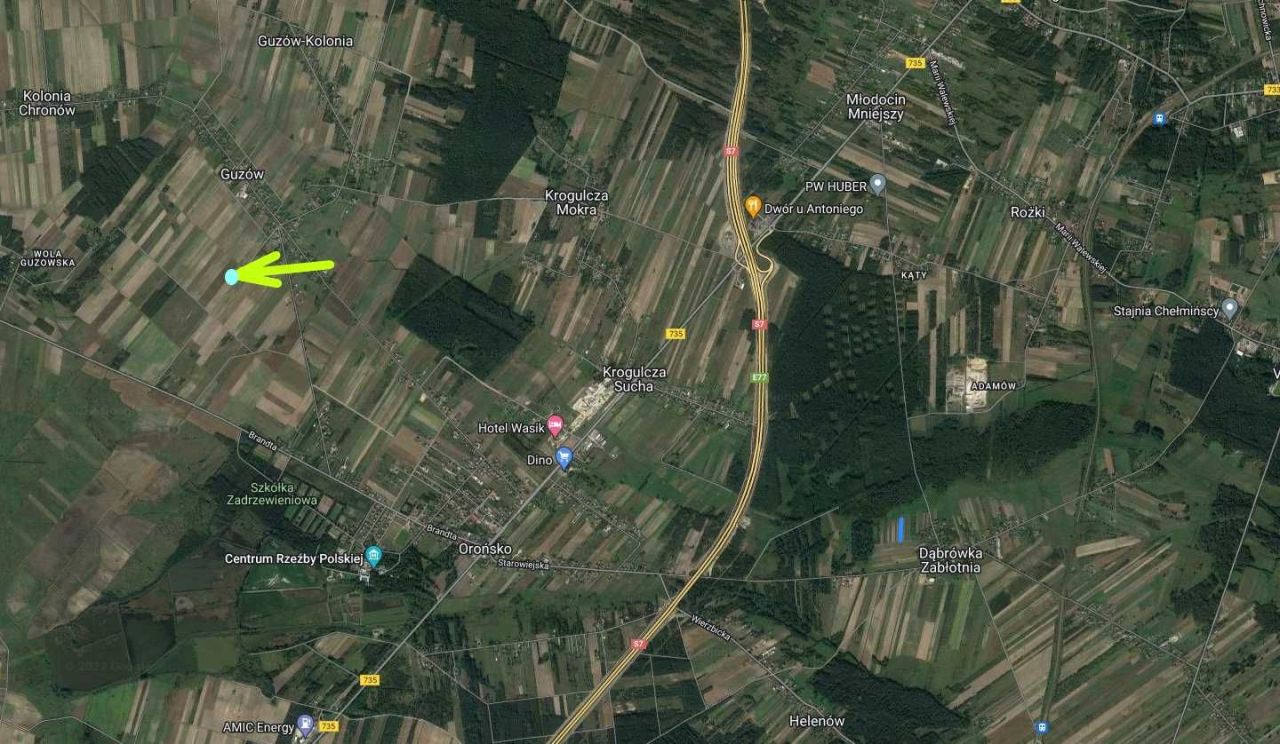 Działka budowlana Guzów. Zdjęcie 8