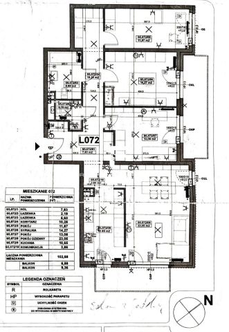 Mieszkanie 4-pokojowe Poznań Grunwald, os. Jagiellońskie. Zdjęcie 20