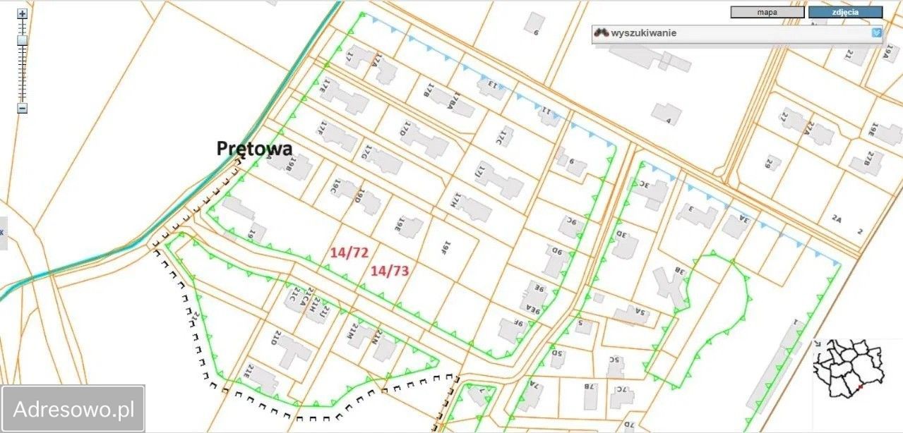 Działka budowlana Warszawa Kępa Gocławska, ul. Prętowa. Zdjęcie 2