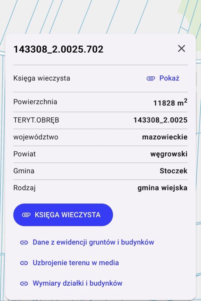 Działka budowlana Zgrzebichy. Zdjęcie 2