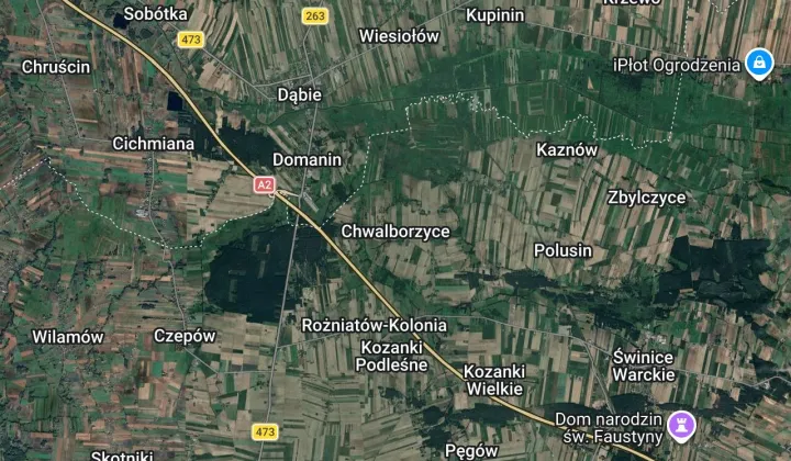 Działka budowlana Chwalborzyce