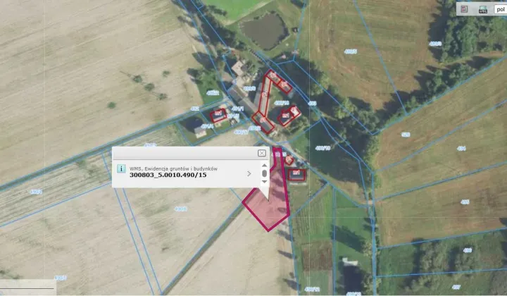 Działka budowlana Osiny Biały Młyn