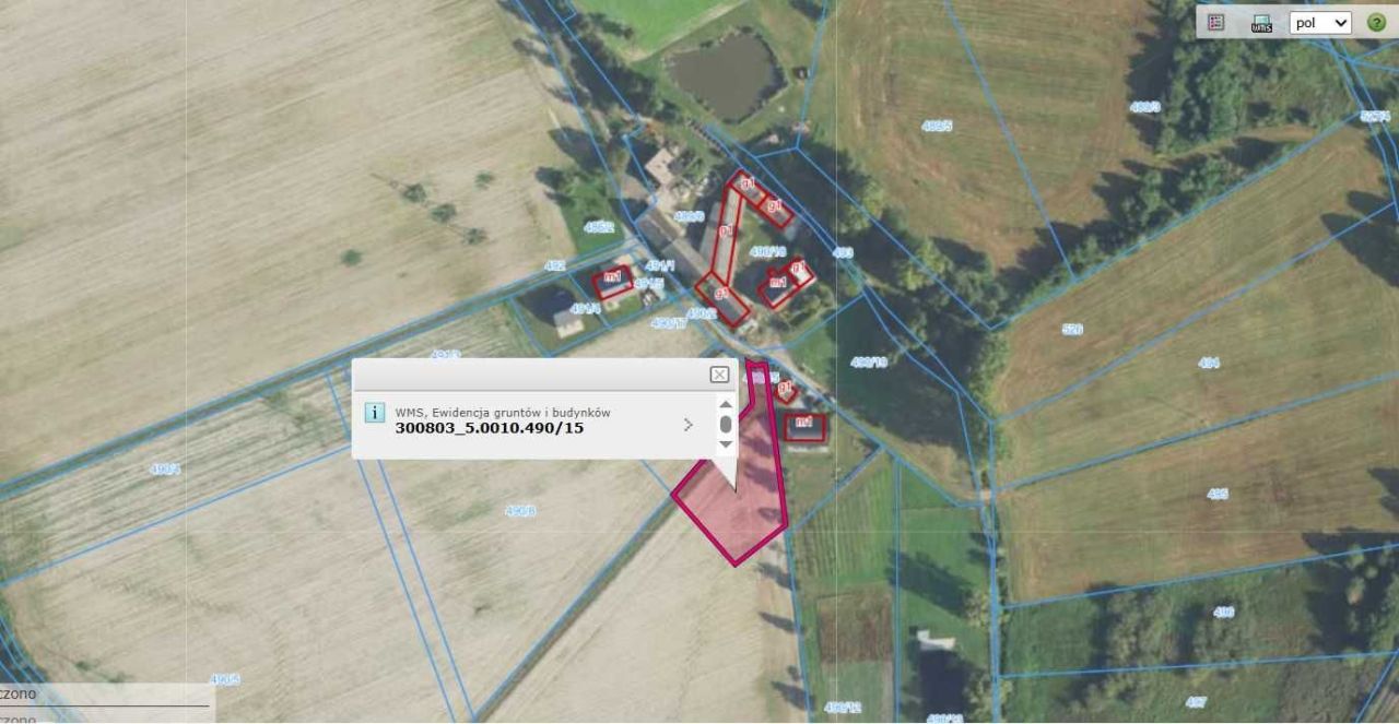 Działka budowlana Osiny Biały Młyn