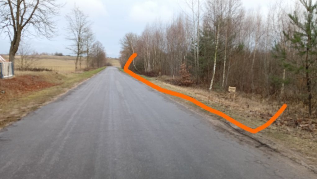 Działka rolna Zastronie