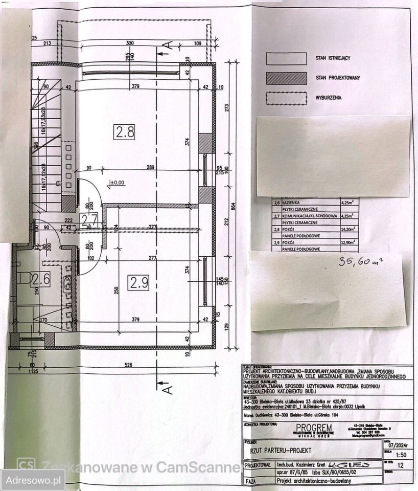Mieszkanie 4-pokojowe Bielsko-Biała Leszczyny, ul. Miodowa. Zdjęcie 2