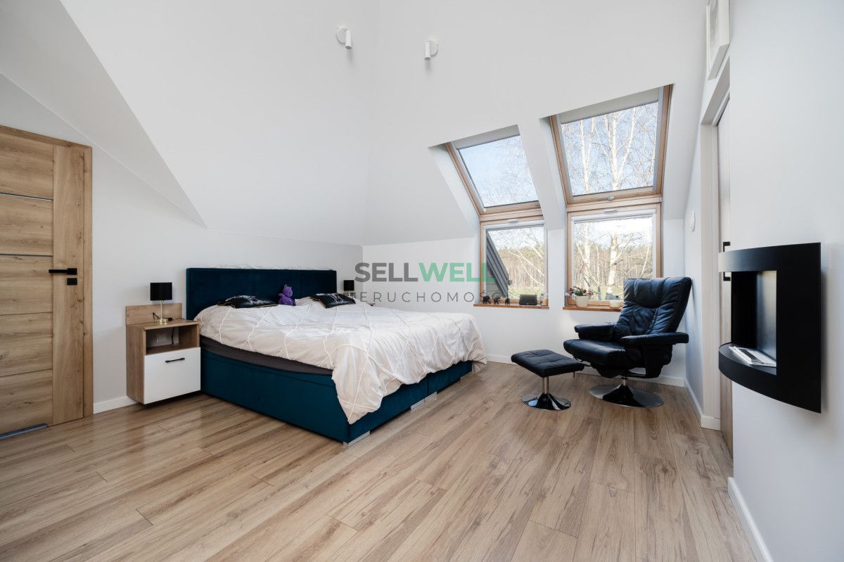 dom wolnostojący, 5 pokoi Łódź Nowosolna, ul. Sosnowe Wzgórze. Zdjęcie 11